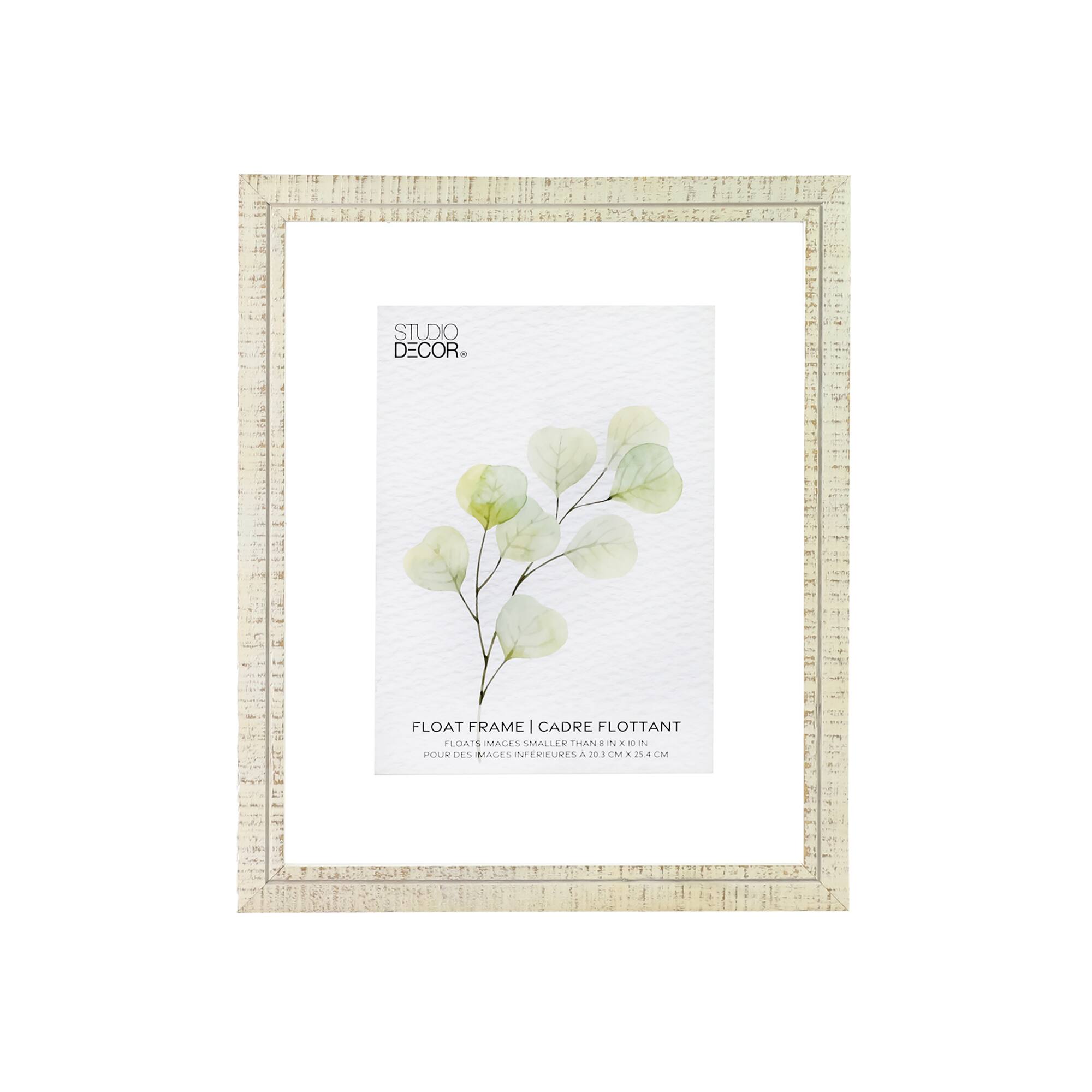 6 Pack: White 8" x 10" Wooden Float Frame by Studio Décor®